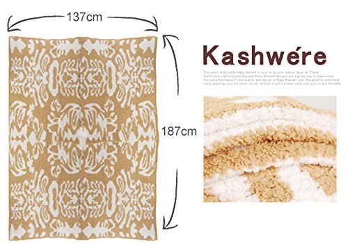Amazon.co.jp: (カシウエア)kashwere Damask Patterned Throw ダマスク